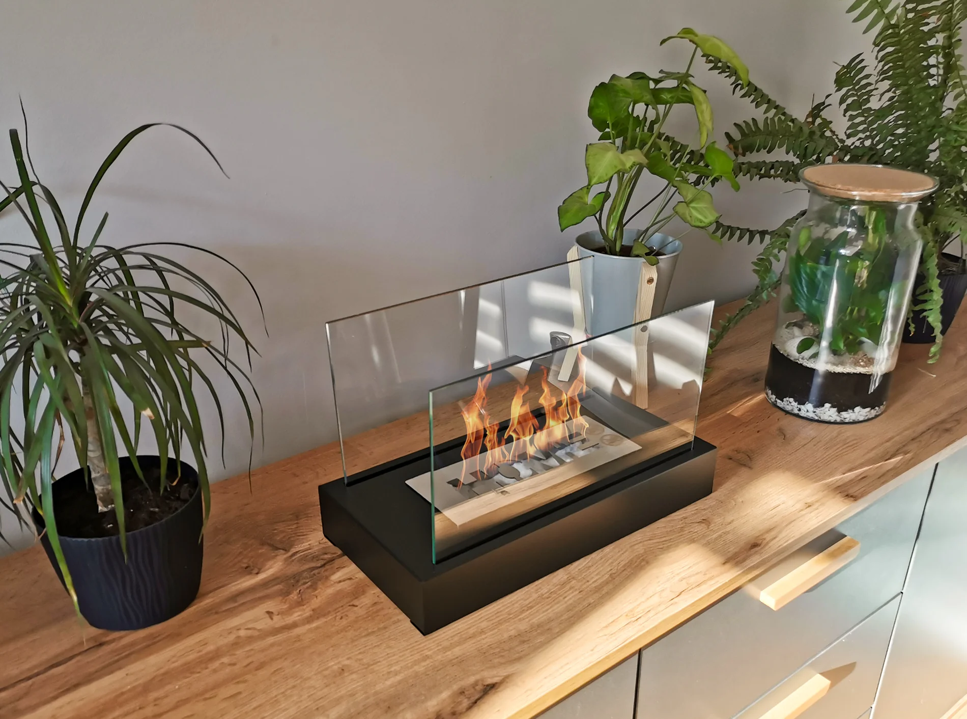 Szyby do biokominka home